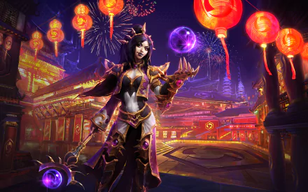 Wizard (Diablo III) video game Heroes of the Storm HD Desktop Wallpaper | Background Image