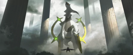 Flygon (Pokémon) Arceus (Pokémon) Anime Pokemon HD Desktop Wallpaper | Background Image