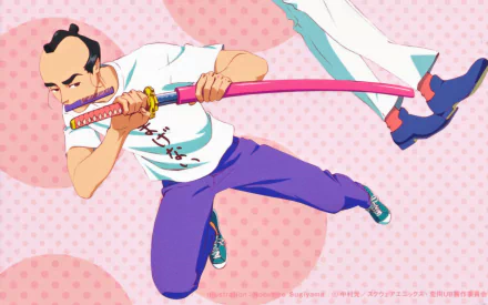 Last Samurai (Arakawa Under the Bridge) Anime Arakawa Under the Bridge HD Desktop Wallpaper | Background Image