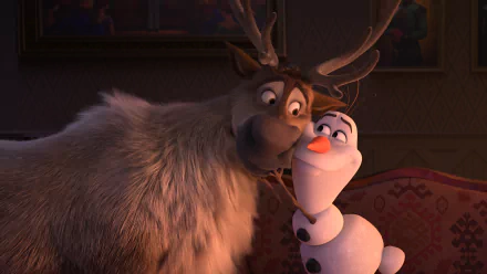 Olaf (Frozen) Sven (Frozen) movie Frozen 2 HD Desktop Wallpaper | Background Image