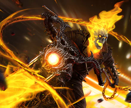 Comic Ghost Rider HD Desktop Wallpaper | Background Image