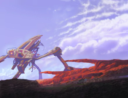 car Anime Original anime car HD Desktop Wallpaper | Background Image