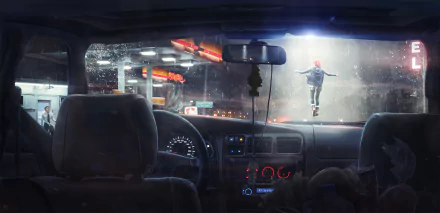 abduction Sci Fi UFO HD Desktop Wallpaper | Background Image