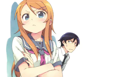 Kyōsuke Kōsaka Kirino Kousaka Anime Oreimo HD Desktop Wallpaper | Background Image