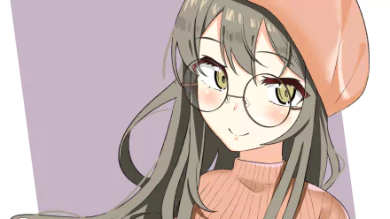 Rio Futaba Anime Rascal Does Not Dream of Bunny Girl Senpai HD Desktop Wallpaper | Background Image