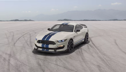 muscle car white car car Ford Ford Mustang Ford Mustang Shelby vehicle Ford Mustang Shelby GT350 HD Desktop Wallpaper | Background Image