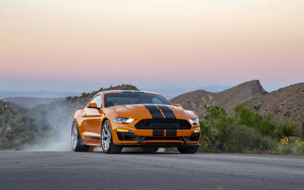 muscle car orange car car Ford Ford Mustang Ford Mustang Shelby GT vehicle Ford Mustang Shelby HD Desktop Wallpaper | Background Image