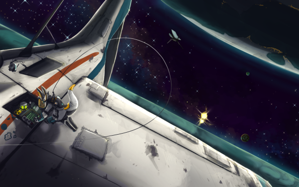 Anime Original Space HD Wallpaper | Background Image