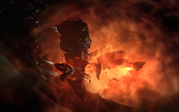 spaceship space video game EVE Online HD Desktop Wallpaper | Background Image