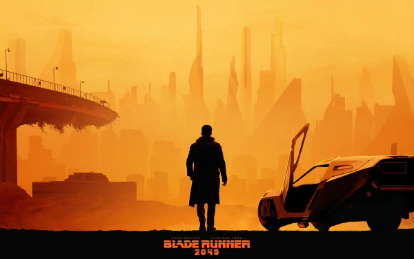 Rick Deckard city car movie Blade Runner 2049 HD Desktop Wallpaper | Background Image