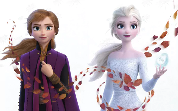 Elsa (Frozen) Anna (Frozen) movie Frozen 2 HD Desktop Wallpaper | Background Image