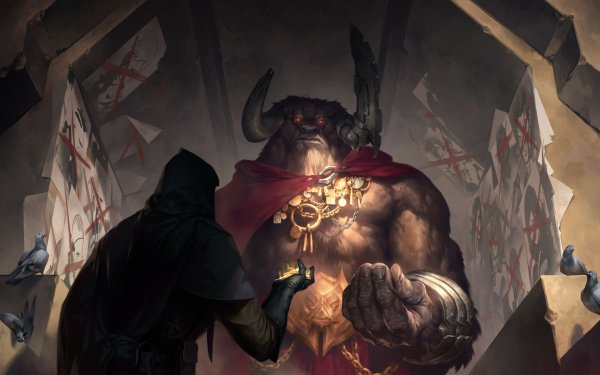 Video Game Legends of Runeterra Minotaur HD Wallpaper | Background Image