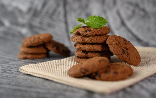 still life Chocolate Chip Cookie food cookie HD Desktop Wallpaper | Background Image