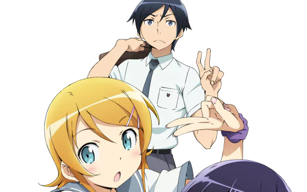 Kyōsuke Kōsaka Kirino Kousaka Anime Oreimo HD Desktop Wallpaper | Background Image