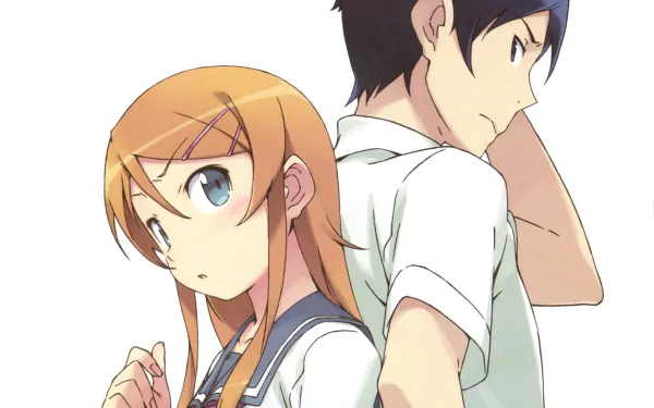 Kirino Kousaka Kyōsuke Kōsaka Anime Oreimo HD Desktop Wallpaper | Background Image