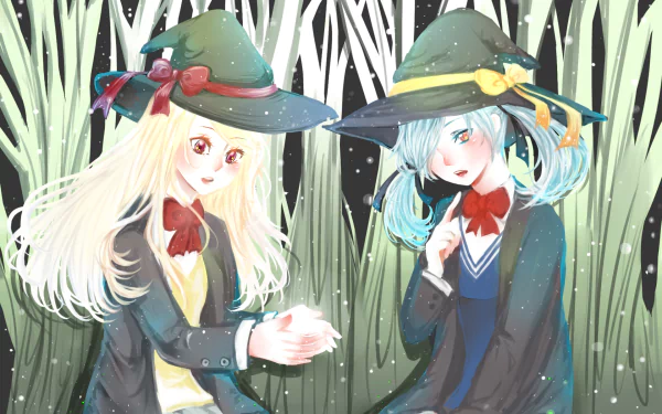Urara Shiraishi Noa Takigawa Anime Yamada-kun and the Seven Witches HD Desktop Wallpaper | Background Image