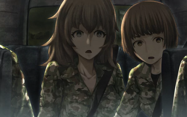 Yuki Amane Katsumi Nakase Anime Steins;Gate 0 HD Desktop Wallpaper | Background Image