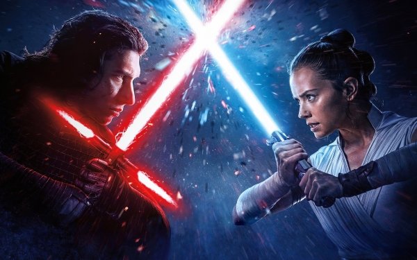 Movie Star Wars: The Rise of Skywalker Star Wars Kylo Ren Rey HD Wallpaper | Background Image