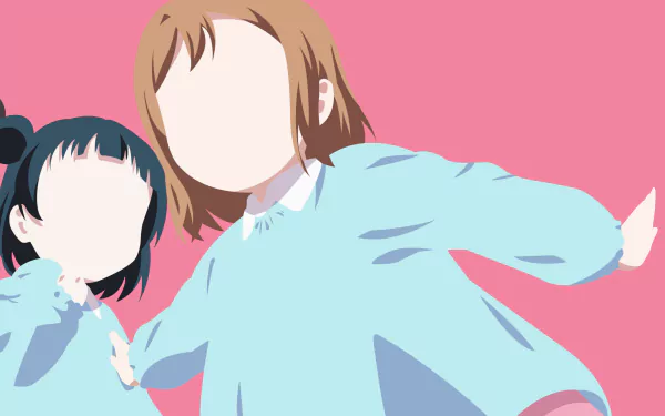 Yoshiko Tsushima Hanamaru Kunikida Anime Love Live! Sunshine!! HD Desktop Wallpaper | Background Image