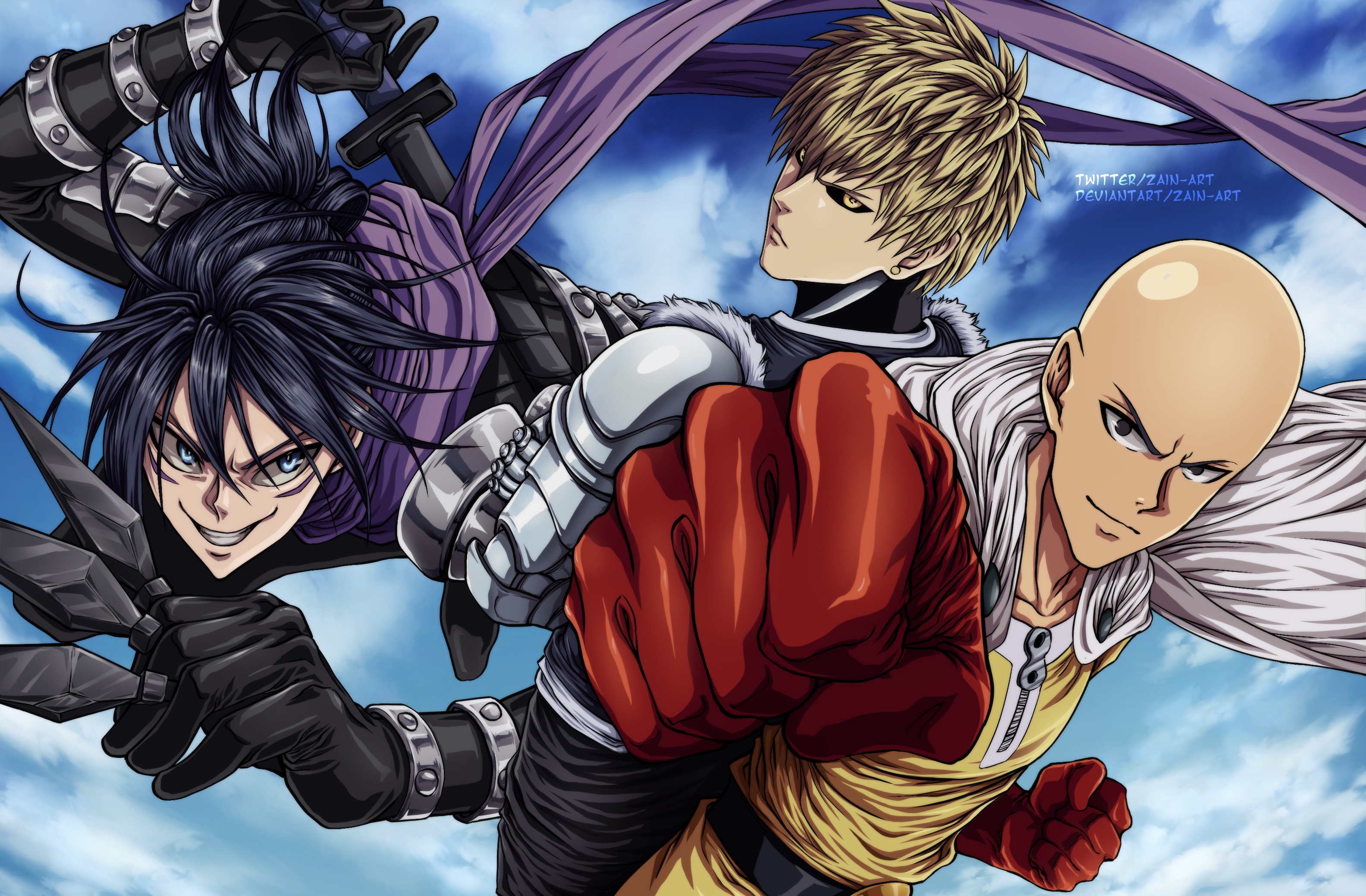 40 Sonic One Punch Man Hd Wallpapers Und Hintergründe