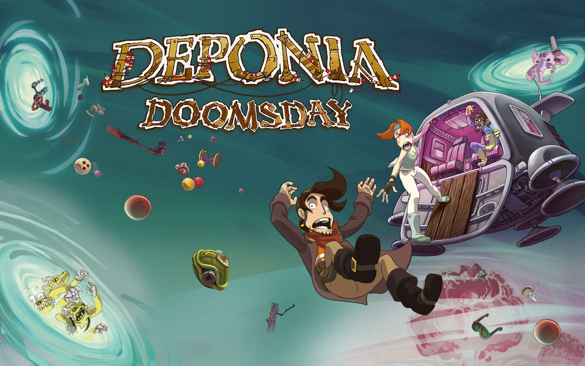 Video Game Deponia Doomsday HD Wallpaper | Background Image