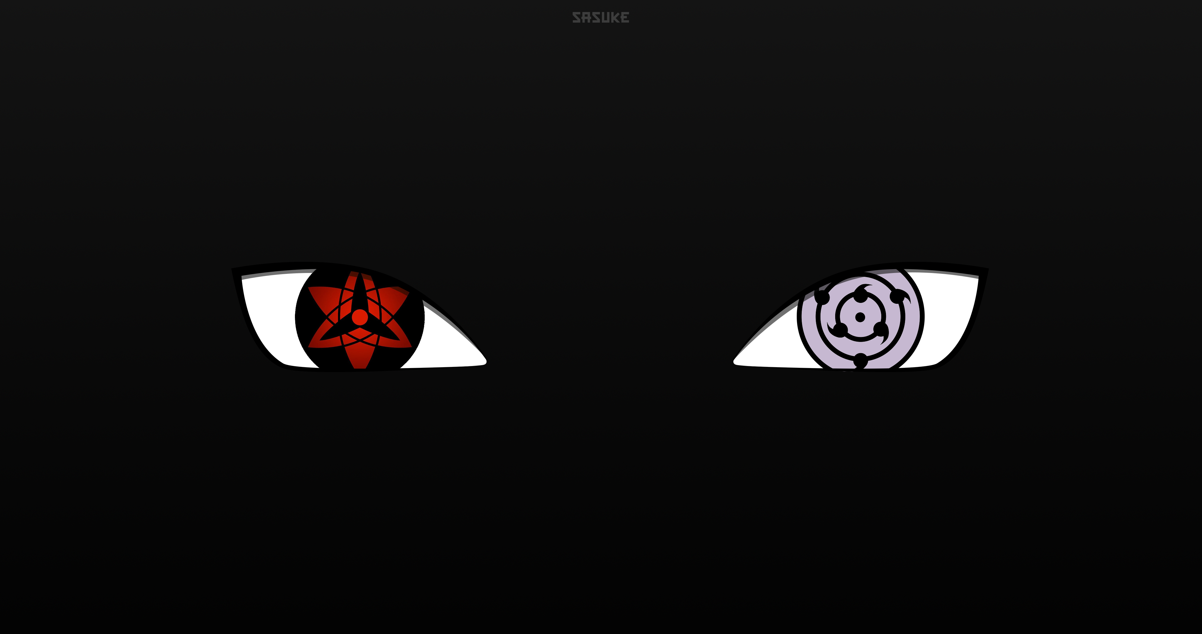 Sasuke Sharingan Rinnegan Eyes Lightning Anime 4k Ultra HD WALLPAPER