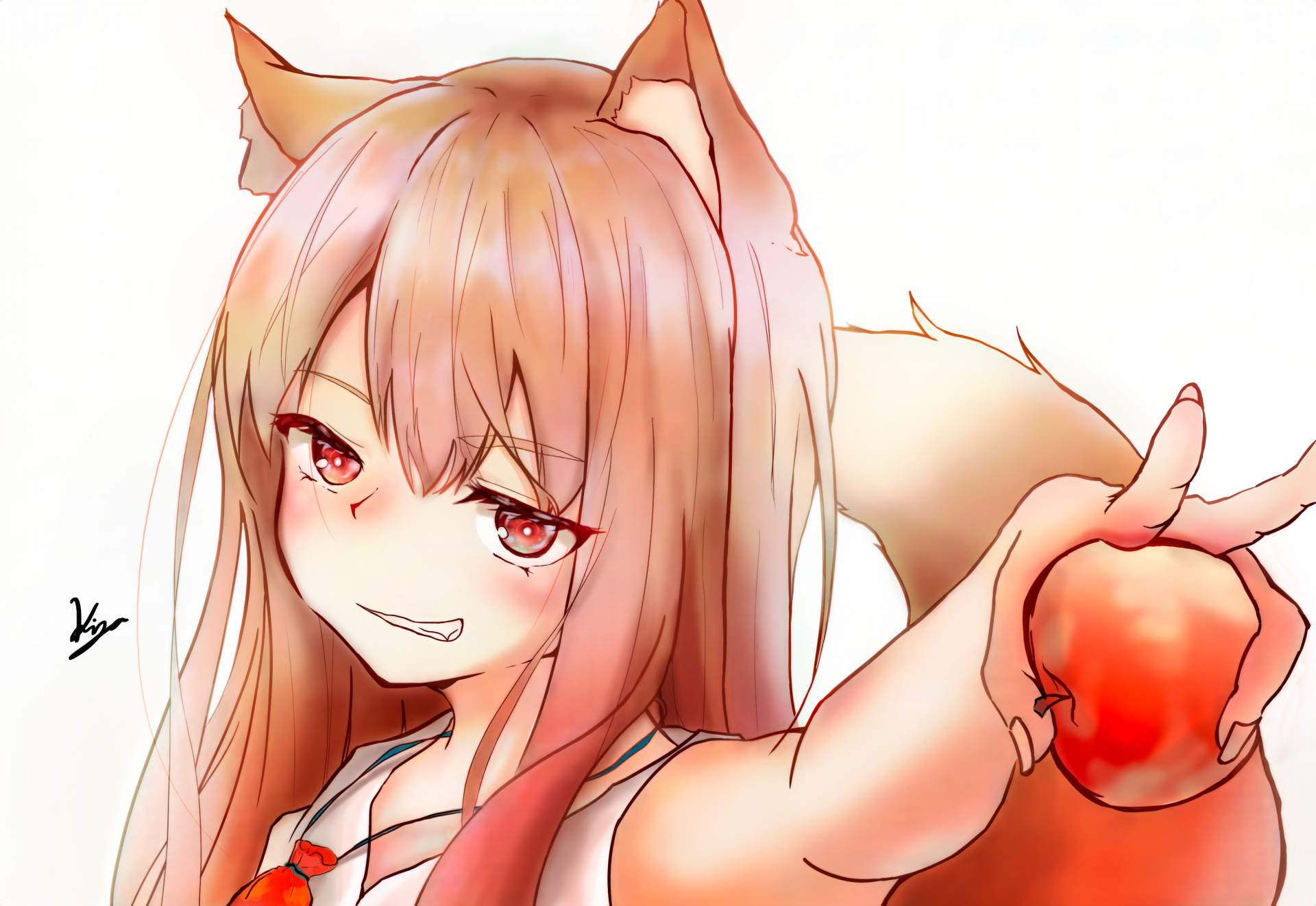Download Holo (Spice & Wolf) Anime Spice And Wolf HD Wallpaper by kyktsu
