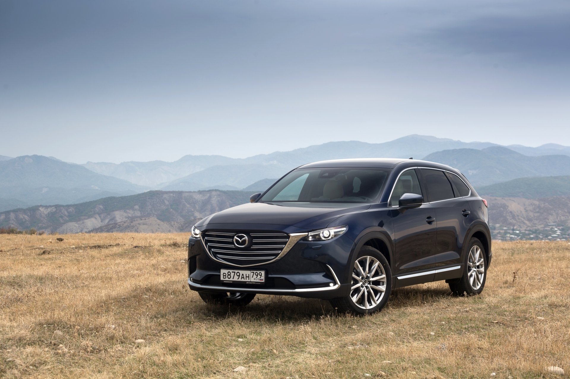 Download Car SUV Mazda Vehicle Mazda CX-9 4k Ultra HD Wallpaper