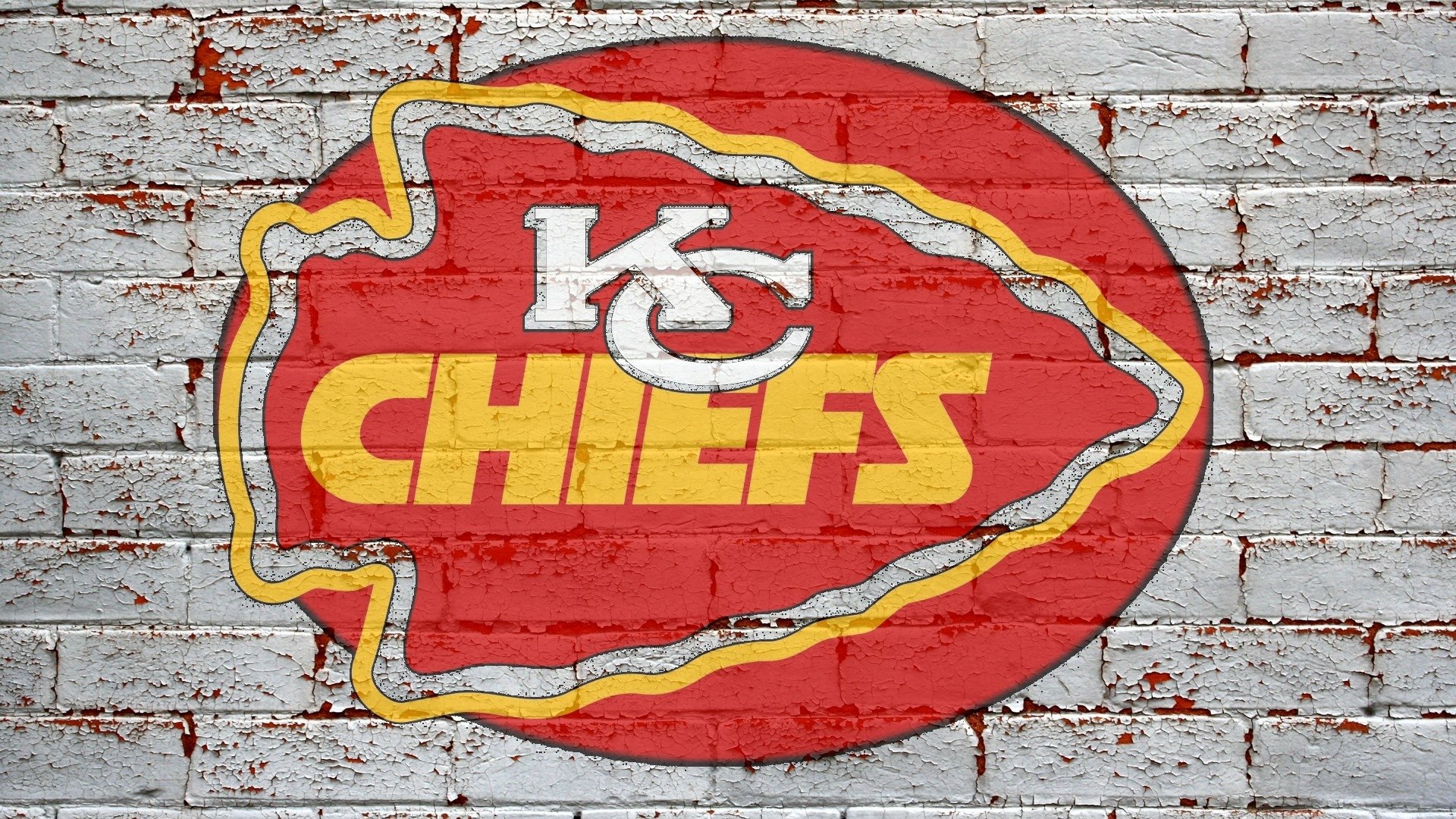 Download Kansas City Chiefs Logo Helmet Red Wallpaper