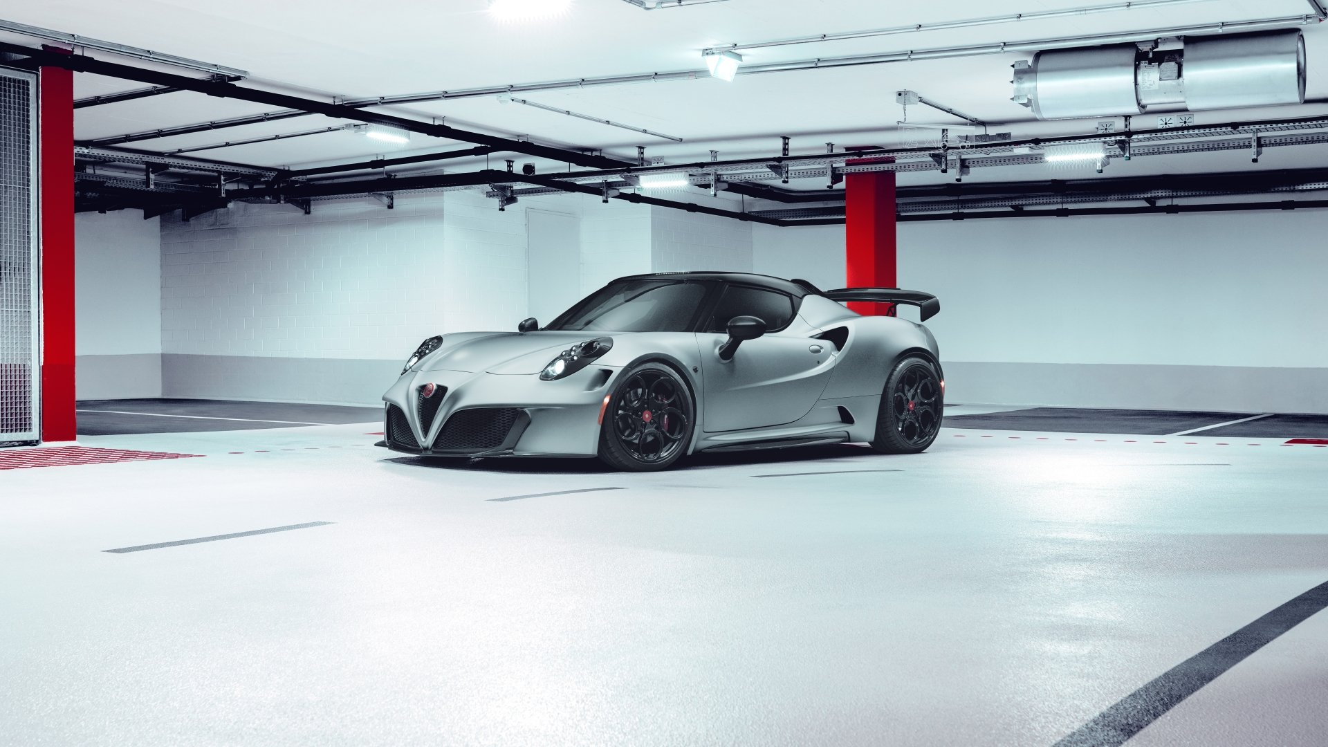 Download Car Alfa Romeo Vehicle Alfa Romeo 4C 8k Ultra HD Wallpaper