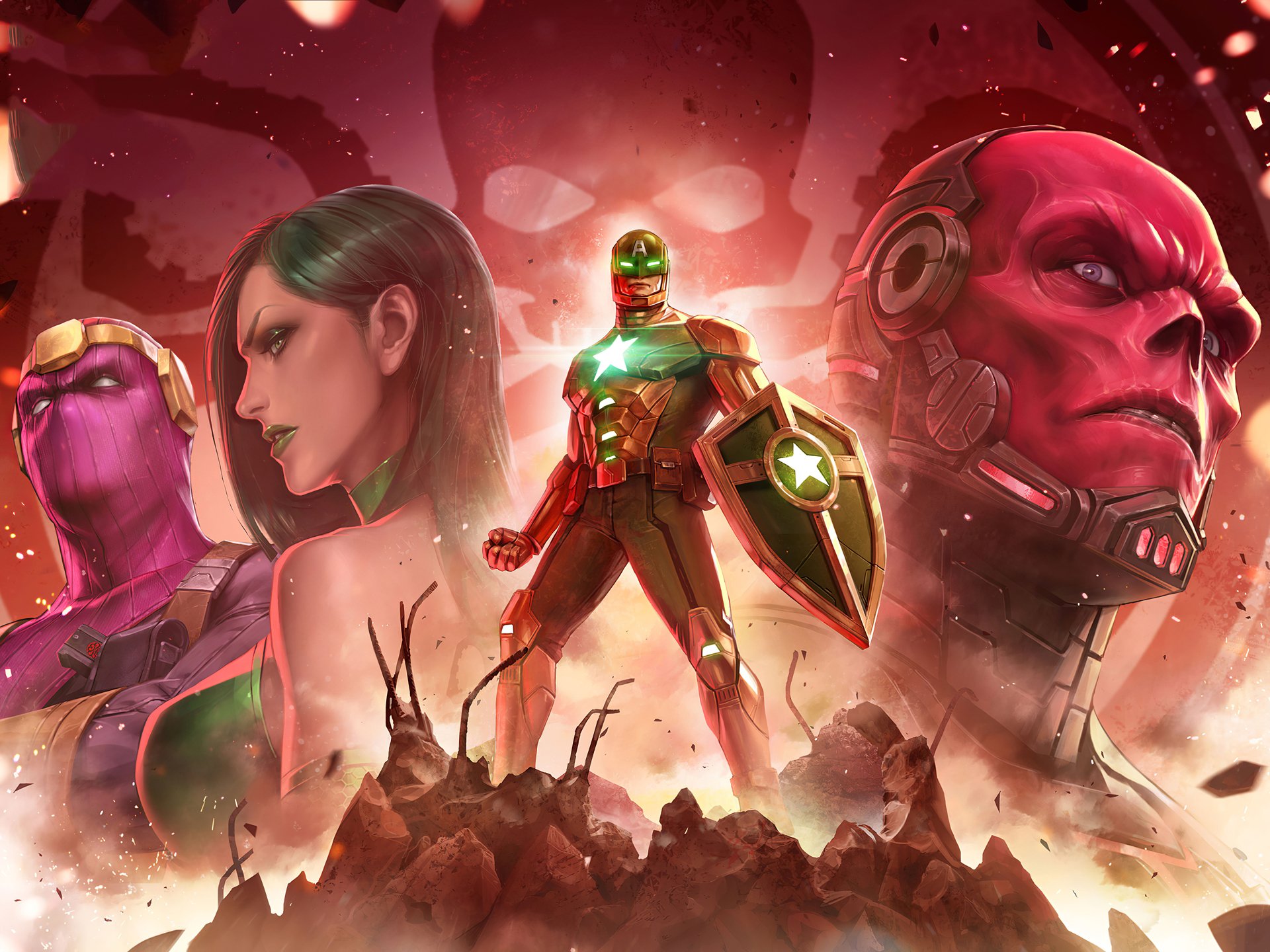 Download Video Game Marvel: Future Fight 4k Ultra HD Wallpaper