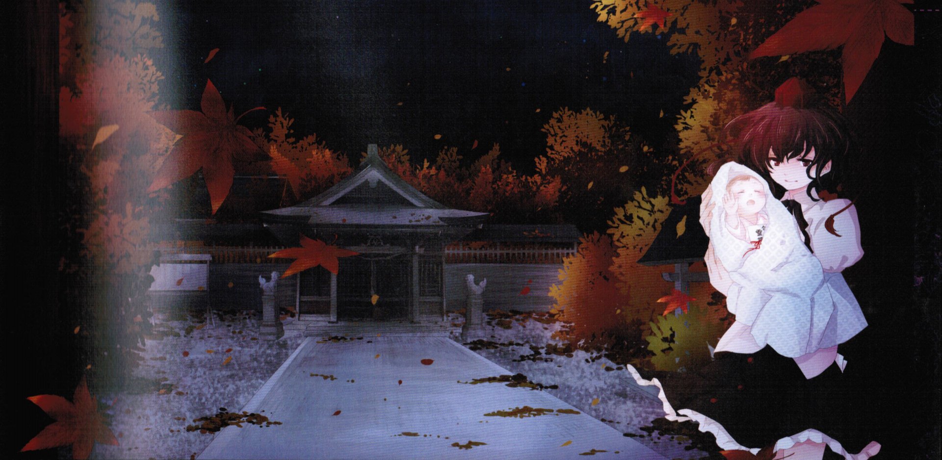 Download Aya Shameimaru Anime Touhou HD Wallpaper by はなだひょう