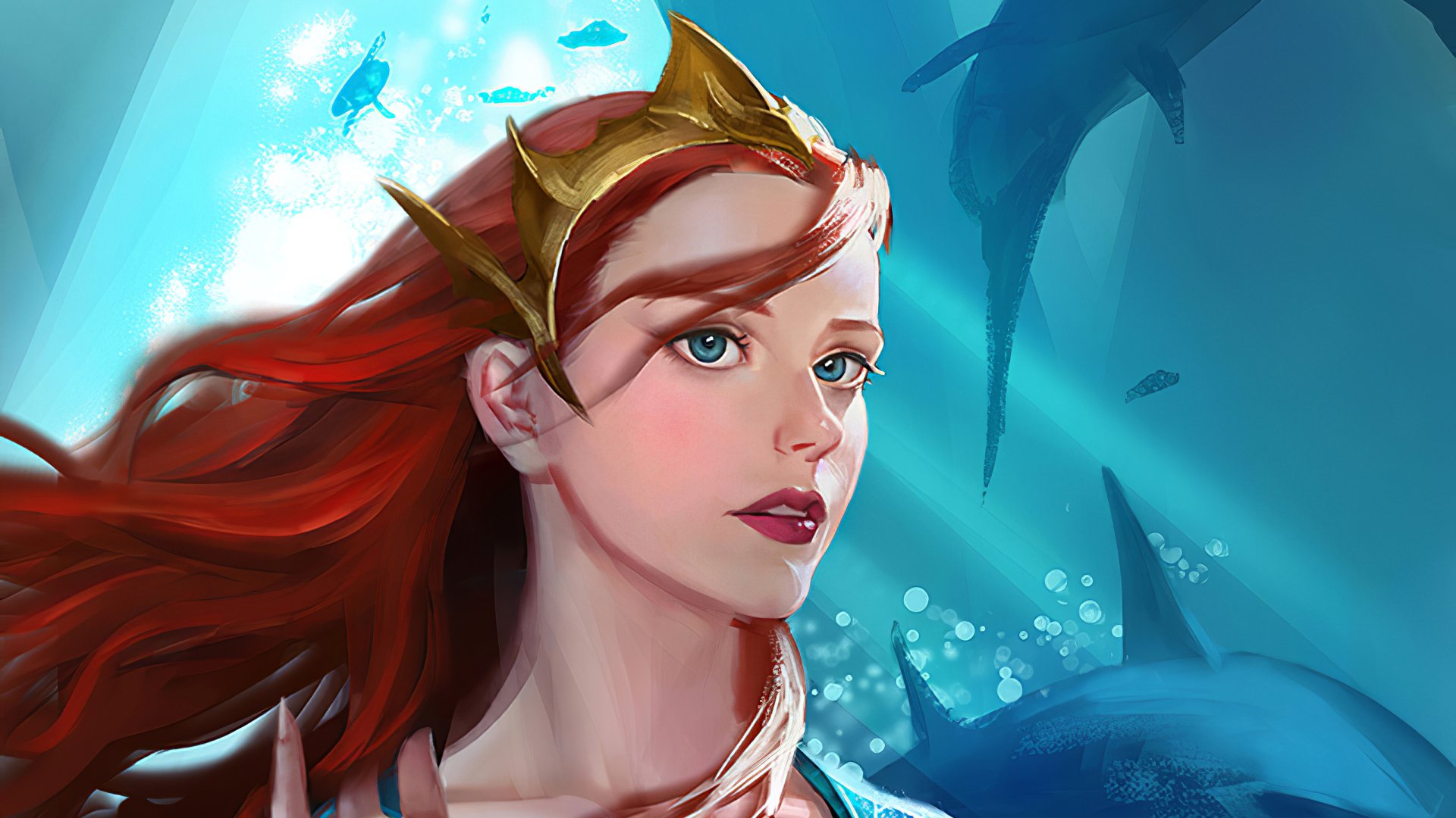 Comics Mera Hd Wallpaper By Jㅇㅇ D R A W S