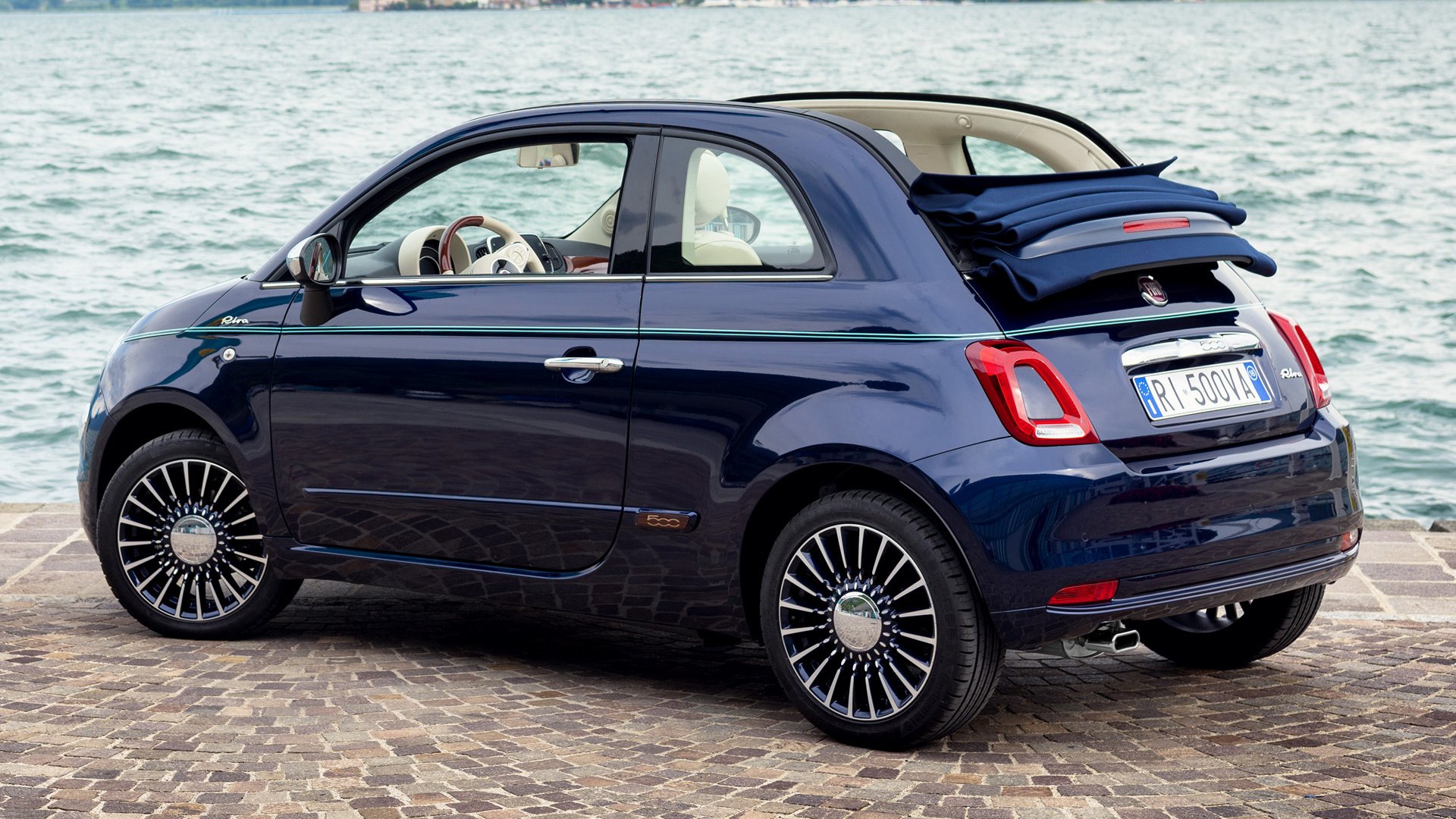 Fiat 500c Riva Hd Wallpapers Background Images