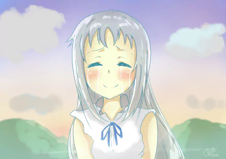 Meiko Honma Anime Anohana HD Desktop Wallpaper | Background Image