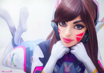 D.Va (Overwatch) video game Overwatch HD Desktop Wallpaper | Background Image