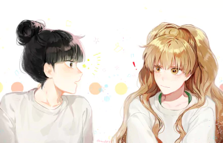 Sawako Kuronuma Ume Kurumizawa Anime From Me to You HD Desktop Wallpaper | Background Image