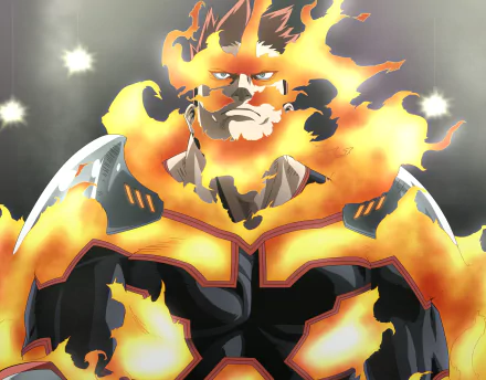 Endeavor (Boku no Hero Academia) Anime My Hero Academia HD Desktop Wallpaper | Background Image