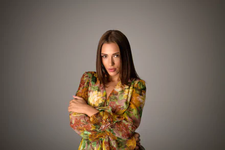 brown eyes brunette woman model HD Desktop Wallpaper | Background Image