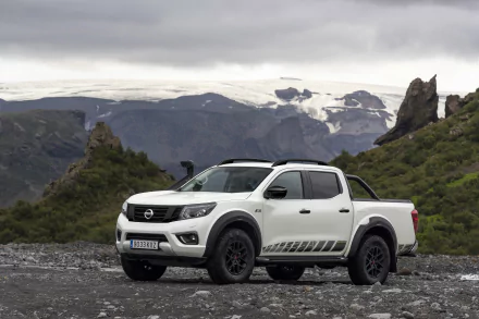 white car car Nissan vehicle Nissan Navara HD Desktop Wallpaper | Background Image