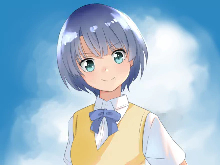 Kanna Tanigawa Anime Waiting in the Summer HD Desktop Wallpaper | Background Image