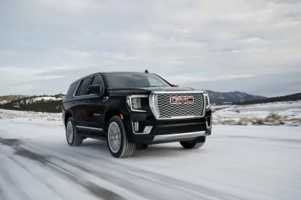 SUV black car car GMC vehicle GMC Yukon Denali HD Desktop Wallpaper | Background Image