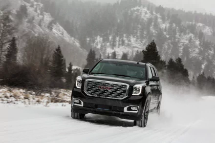 SUV black car car GMC vehicle GMC Yukon Denali HD Desktop Wallpaper | Background Image