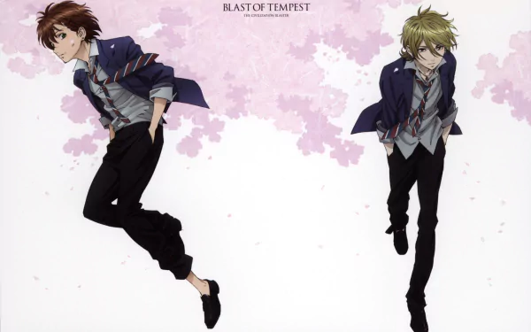 Yoshino Takigawa Mahiro Fuwa Anime Zetsuen no tempest HD Desktop Wallpaper | Background Image