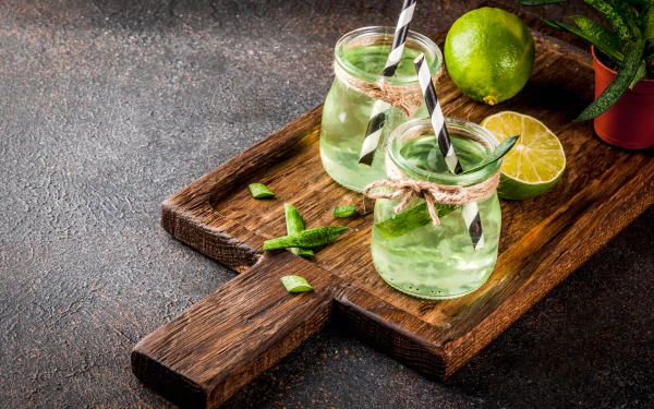 still life lime food drink HD Desktop Wallpaper | Background Image