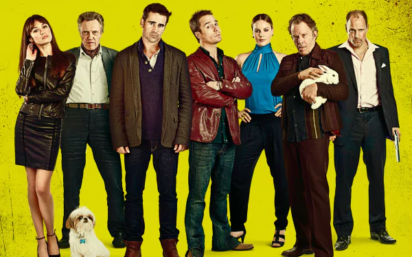 Zachariah (Seven Psychopaths) Woody Harrelson Tom Waits Sam Rockwell Olga Kurylenko Marty (Seven Psychopaths) Kaya (Seven Psychopaths) Hans (Seven Psychopaths) Colin Farrell Christopher Walken Charlie (Seven Psychopaths) Billy (Seven Psychopaths) Angela (Seven Psychopaths) Abbie Cornish movie Seven Psychopaths HD Desktop Wallpaper | Background Image