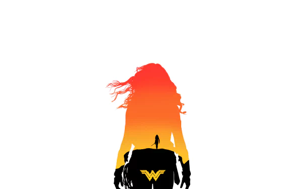 minimalist Wonder Woman movie Wonder Woman 1984 HD Desktop Wallpaper | Background Image