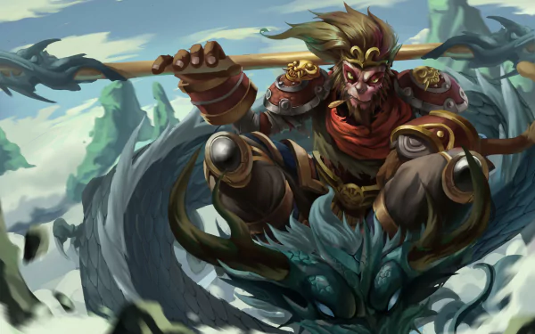 Wukong (League Of Legends) video game League Of Legends Sun Wukong HD Desktop Wallpaper | Background Image