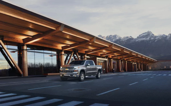 silver car Chevrolet Chevrolet Silverado vehicle Chevrolet Silverado Z71 HD Desktop Wallpaper | Background Image