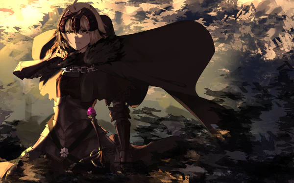short hair Avenger (Fate/Grand Order) Jeanne d'Arc Alter Anime Fate/Grand Order HD Desktop Wallpaper | Background Image